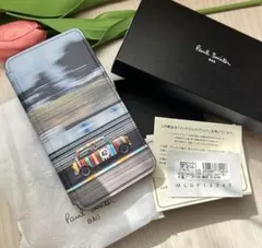 値下★ポールスミス新品iPhone11Proケース箱付レーシングミニ手帳型