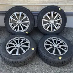 SMACK アルミホイール.タイヤホイール4本セット215/55 R17状態良好