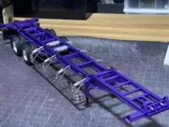 デコトラ‼️1/32 海コン用シャーシ台車★ジャンク品のサムネイル
