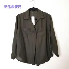 スキッパーシャツ 長袖