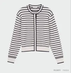 PLST UVカットレーヨンブレンドクルーネックカーディガン Sのサムネイル