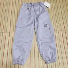 小学生 通学 カーゴパンツ 130 新品 パープル ダンスのサムネイル