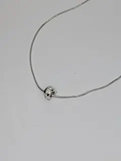 SWAROVSKI シルバー スネークチェーン ネックレス クリスタルのサムネイル