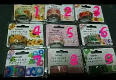 オーダー用 bande マスキングロールステッカー パート①