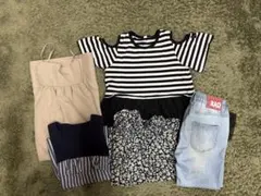 キッズ服まとめ売り トップス・ワンピース・サブリナパンツ