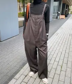 Spick & Span 未使用　ストライプベアオールインワン