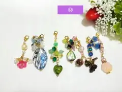 ⑫、オリジナル天然石チャームセット( ´ ` )♡