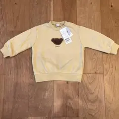 【新品未使用】petit main ボリス トレーナー スウェット 90cm