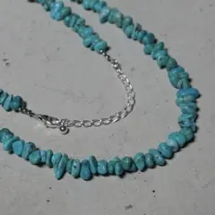Anom.｜Turquoise Wrap Necklace 55cm - メルカリ