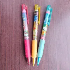 サンリオ ハローキティ ご当地シャープペンシル3本(チャー厶なし)