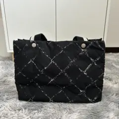 CHANEL 旧トラベルライントートバッグ