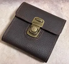 本革　プルアップ　ミニシステム手帳　B8サイズ　3穴バインダー