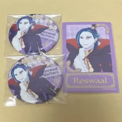 Re:ゼロから始める異世界生活 リゼロ ロズワール きらきら缶バッジ ブロマイド