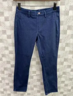 ★美品★ UNIQLO ウルトラストレッチクロップドデニム　レギンス　パンツ　M
