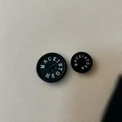 MACKINTOSH ブラックボタン