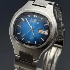 超希少✨セイコー 5アクタス TVスクリーン型 青文字盤 自動巻 1900年代