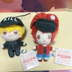 はたらく細胞　マスコット　赤血球　キラーT細胞　ぬいぐるみ