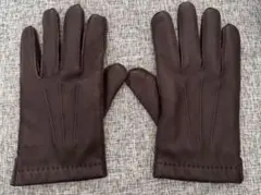 BANANA REPUBLIC ブラウン レザー 手袋 本革 バナナリパブリック