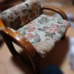 希少】②木製ドレッサー鏡台 電源コンセント・収納付き(椅子なし