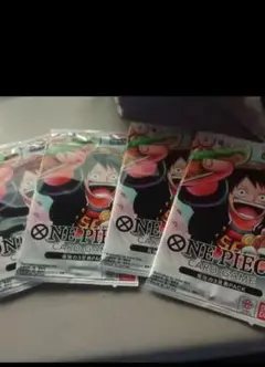 ワンピースカード 最強の3兄弟パック 4パック　セット 最強ジャンプ　応募者全員