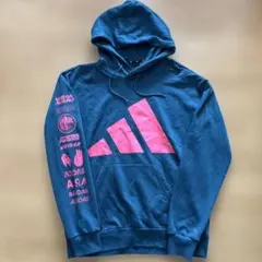 adidas アディダス パーカー ピンクロゴ