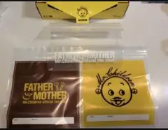 FATHER & MOTHER ミスチルファンクラブ継続特典　ジップバッグ　3枚のサムネイル