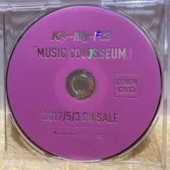Kis-My-Ft2 / MUSIC COLOSSEUM  店頭用プロモDVD