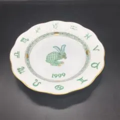 ヘレンド イヤープレート 2006 干支 戌 飾り皿 インテリア - メルカリ