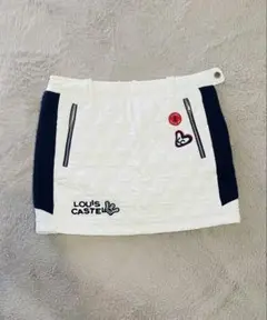 ゴルフ レディーススカート 白 M 冬　LOUIS CASTEL ルイカステル