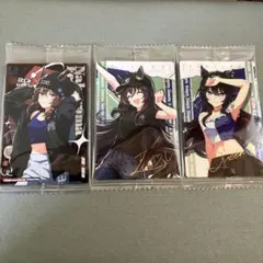 ウマ娘 プリティーダービー ツインウエハース カード第9R 3枚セット