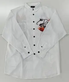 【未使用】SEVEN THIRTY RE730 花柄シャツ M 訳あり シミあり