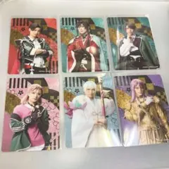 ミュージカル刀剣乱舞 刀ミュ 目出度歌誉花舞 クリアカード 6枚セット