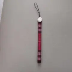 BURBERRY BLACK LABEL ストラップ チェック柄