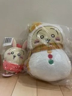 ちいかわ エニマイくじ クレープくじ うさぎ ぬいぐるみ2点セット