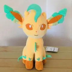 新品タグ付 リーフィア もふぐっとぬいぐるみ イーブイフレンズお顔厳選ポケモン