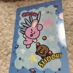 くら寿司　BT21 Cooky Shooky クリアファイル A4サイズ