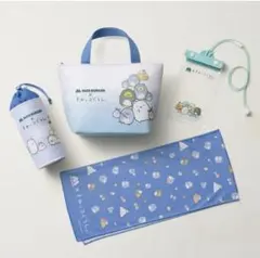 モスバーガー　すみっコぐらし　ラッキーサマーバッグ　保冷トートバッグ　冷感タオル