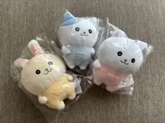 ナガノキャラクターズ　ぽてたまぬいぐるみ　なんか似てるの　ちいかわ　3点セット