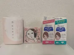 よーじや　絹洗顔ぱふ　あぶらとり紙　毛穴すっきりパック 鼻用 白色タイプのサムネイル