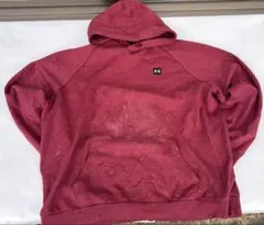 Under Armour 赤 パーカー フード付き