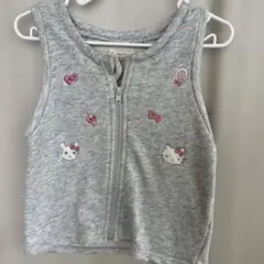 coeur a coeur クーラクールキティコラボ　ベスト　90cm