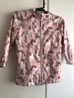 next ユニコーン柄ピンクジャケット