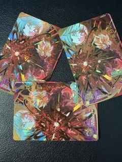 黒衣の戦士3枚セット UGM1-061 スーパードラゴンボールヒーローズ ドラヒ