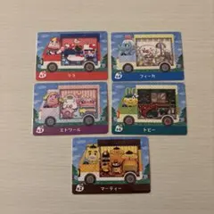 どうぶつの森 amiibo+ サンリオキャラクターズコラボ　5枚セット