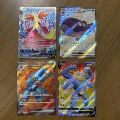 ポケカ SR SSR 4枚セット マフォクシー ドオー ドクロッグ カイリキー