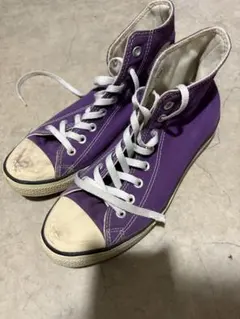 ALL STAR パープル ハイカットスニーカー