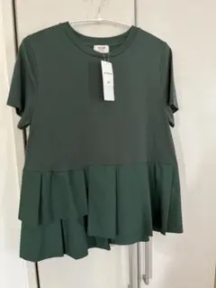 BEAMS ビームズ　ダークグリーン 半袖Tシャツ カットソー