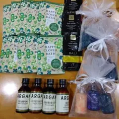 ARGAN 旅行用シャンプーセット 55ml×4本など入浴剤
