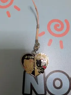 ハローキティ ハート型キーホルダー