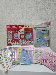 たまごっちたまもりしーる&たまごっちシール色々&シール帳セット